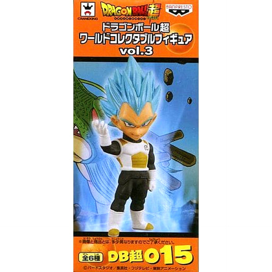 Dragon Ball Super Super Saiyan God Super Saiyan Vegeta World Collectable Figure Vol.3 [USED]