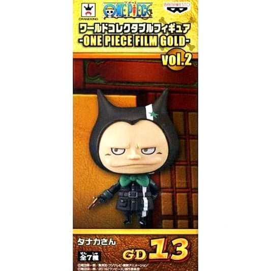 Mr. Tanaka One Piece World Collectable Figure One Piece Film Gold Vol.2 [USED]
