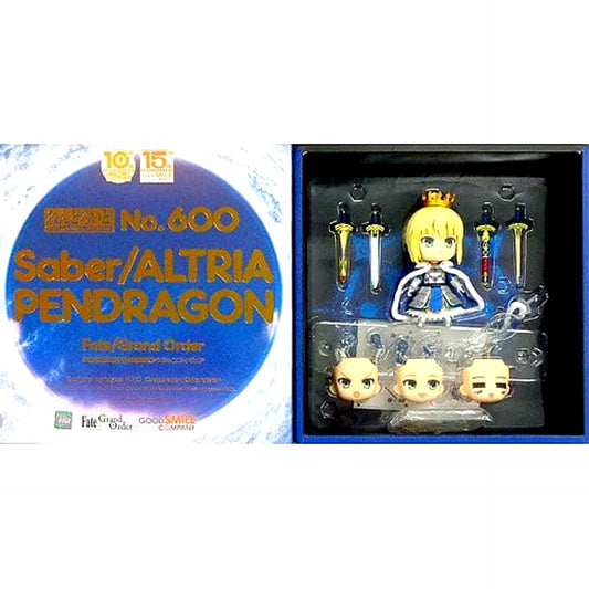 Saber/Artoria Pendragon Fate/Grand Order Nendoroid 600 Wonder Festival 2016 Summer & Goodsmile Online Shop Limited [USED]