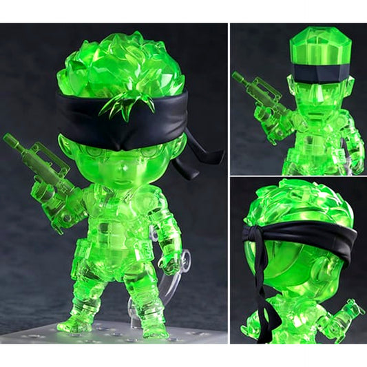 Solid Snake Stealth Camouflage Ver. Metal Gear Solid Nendoroid 447-b Anime Expo 2016 and Event Exclusive [USED]