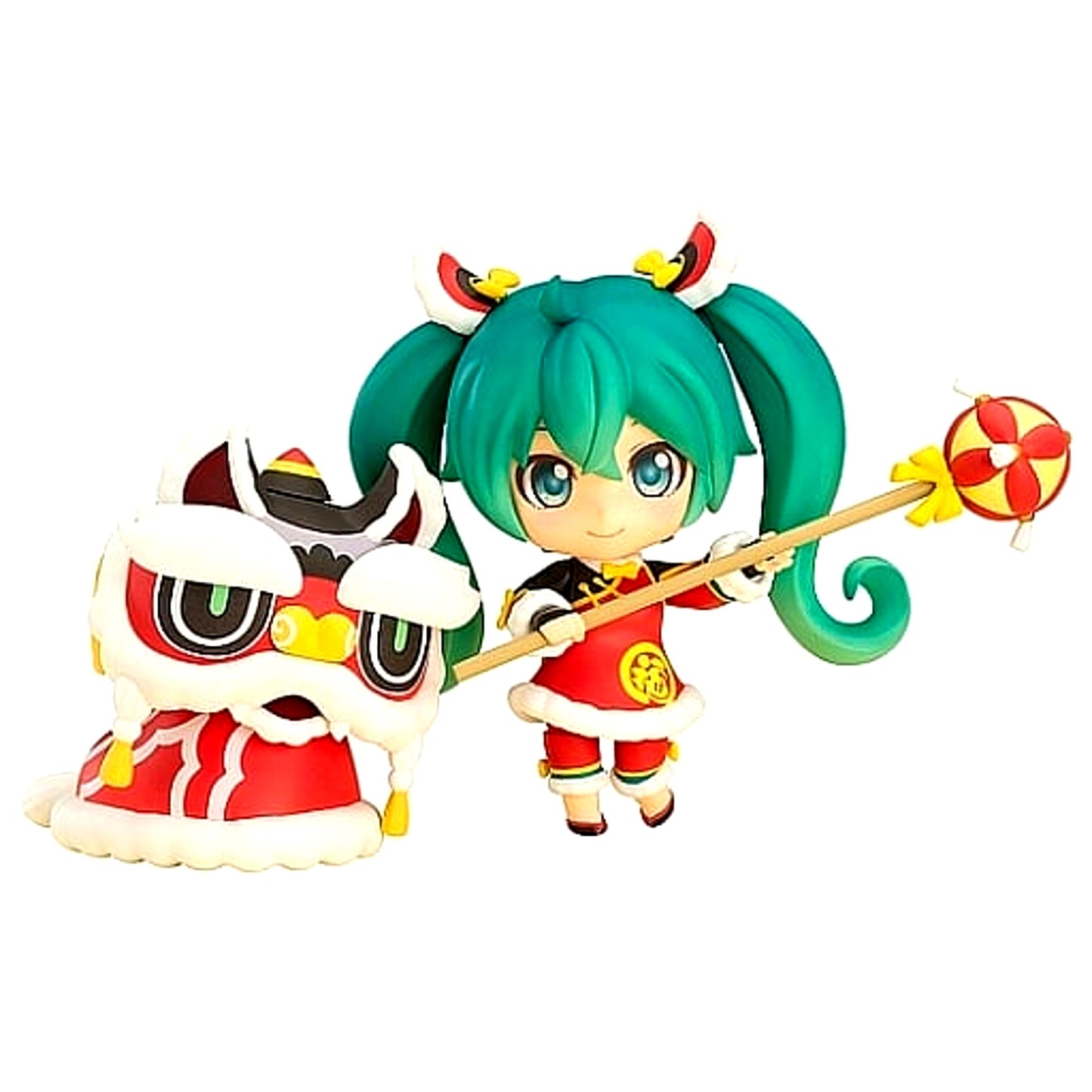 Hatsune Miku Lion Dance Ver. VOCALOID Nendoroid 654 Event and GOODSMILE ONLINE SHOP Exclusive [USED]