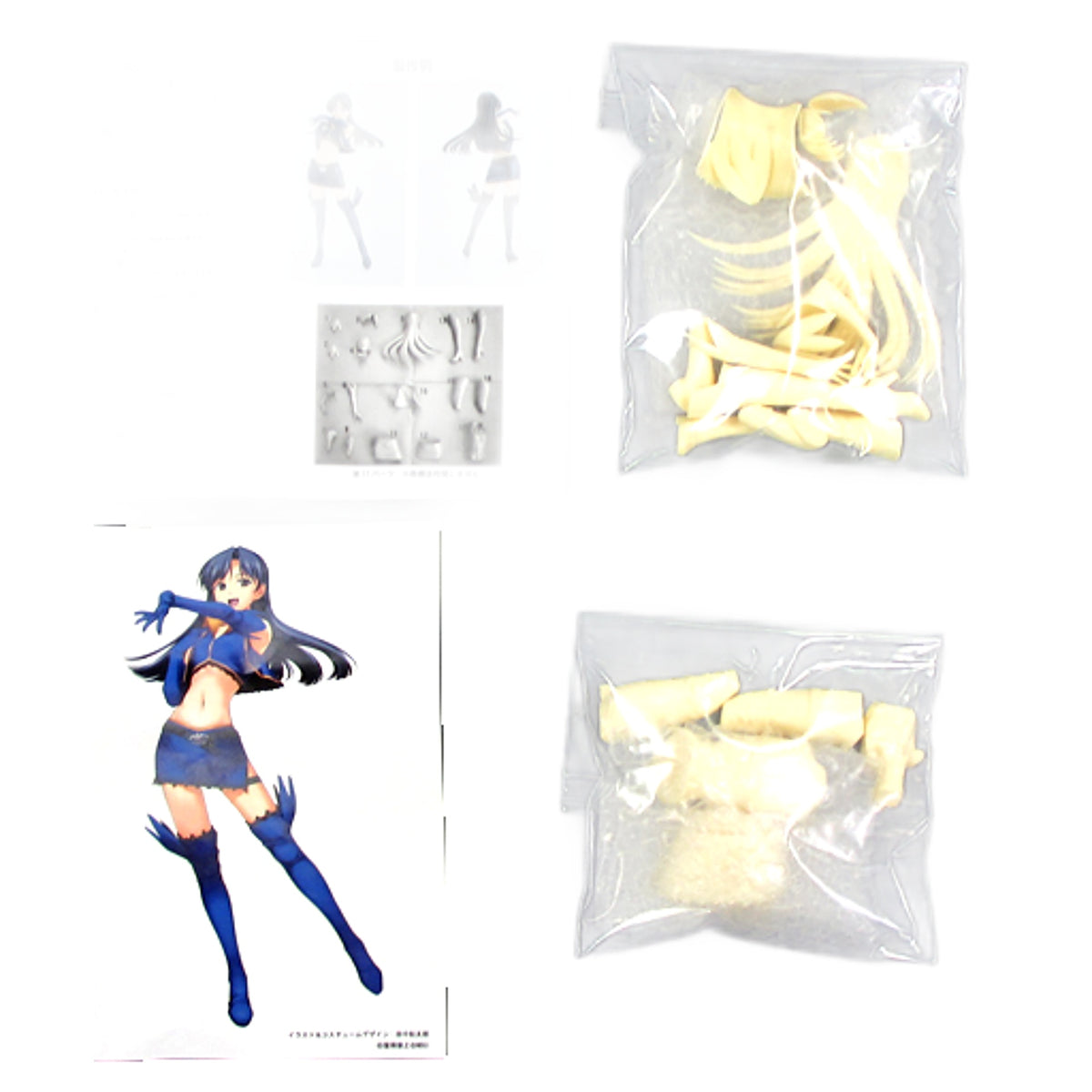 Chihaya Kisaragi The Idolmaster Cinderella Girls Resin Cast Kit [USED]