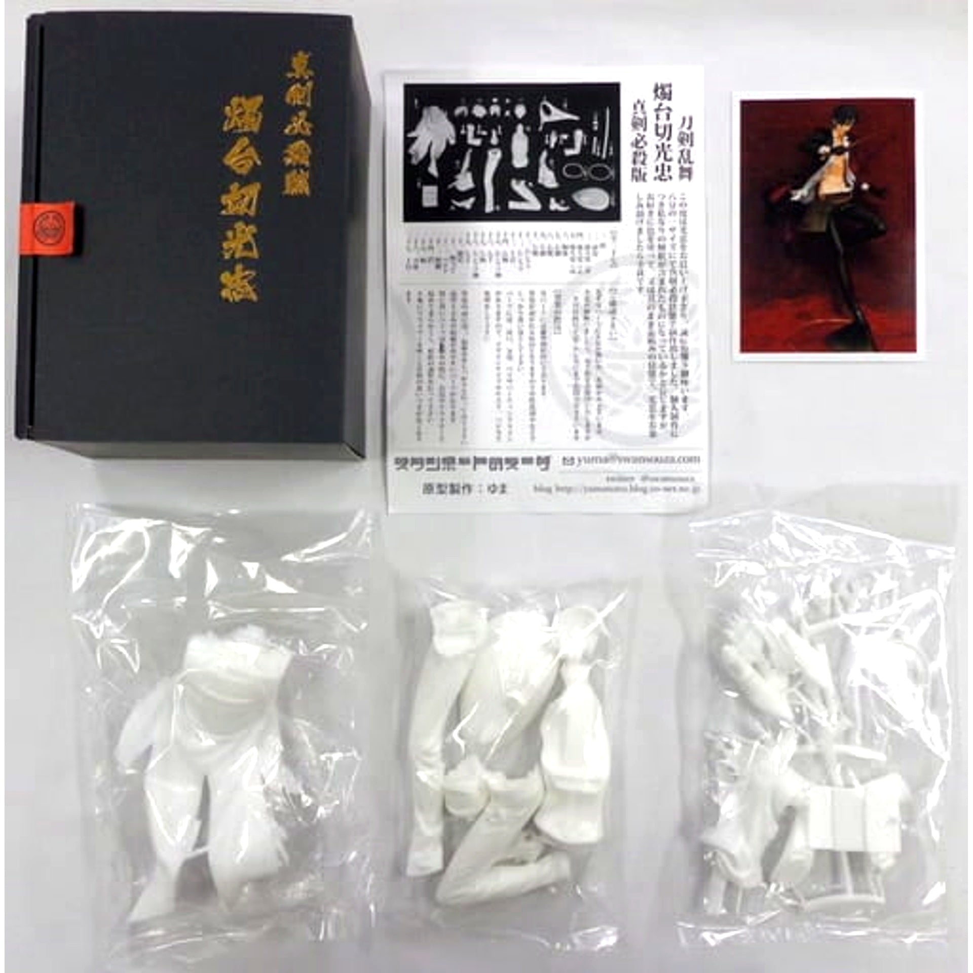 Touken Ranbu ONLINE Shokudaikiri Mitsutada Shinken Hissatsu Ver. Resin Cast Kit 1/8 Scale Wonder Festival 2016 Summer & Event Limited [USED]