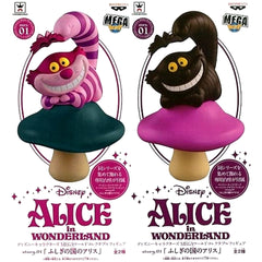 Alice in Wonderland Cheshire cat All 2 Types Set MEGA World Collectable Figure story.01 [USED]