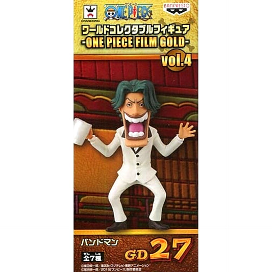 Bandman One Piece World Collectable Figure One Piece Film Gold Vol.4 [USED]