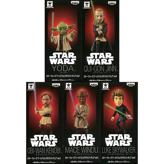 Star Wars World Collectable Figure Vol.4 Set of 5 [USED]