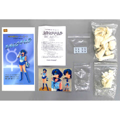 Super Sailor Mercury with Eye Decals Rhinestone Parts Compatible Version Pretty Guardian Sailor Moon 1/6 Resin Cast Kit Event Limited [USED]