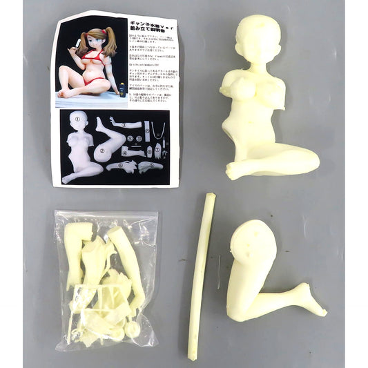 Gyanko Swimsuit Ver. Gundam Build Fighters Try Resin Cast Kit C3TOKYO2016 Limited [USED]
