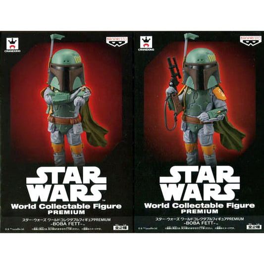 Star Wars Boba Fett All 2 Types Set World Collectible Figure Premium Boba Fett [USED]