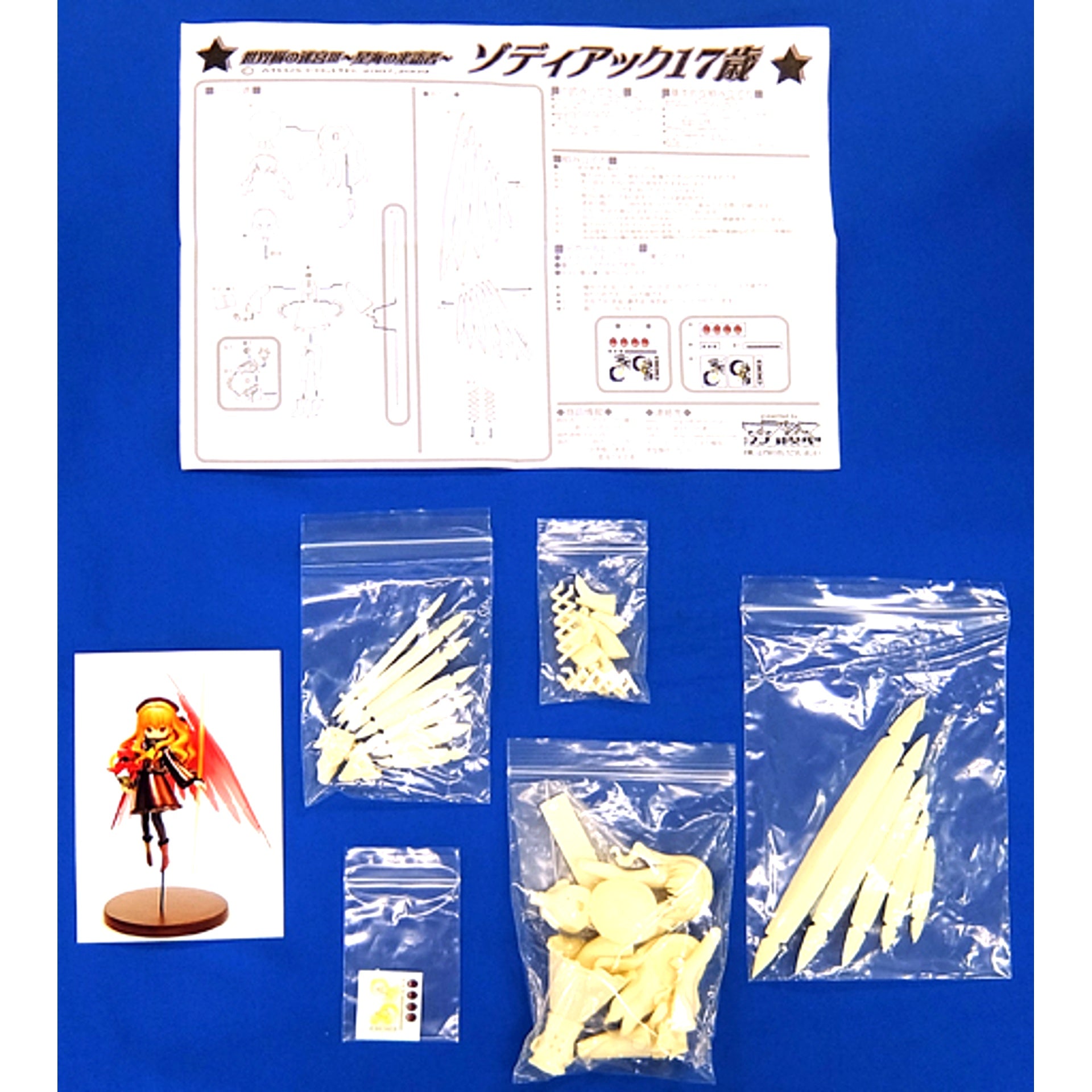 Zodiac 17 Years Old Etrian Odyssey III The Drowned City Resin Cast Kit Wonder Festival 2010 Summer [USED]