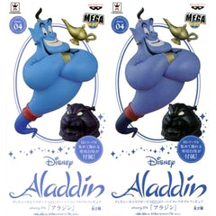 Aladdin Genie All 2 Types Set MEGA World Collectable Figure Story.04 [USED]
