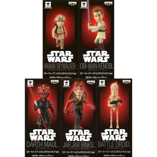 Star Wars World Collectable Figure Vol.6 Set of 5 [USED]