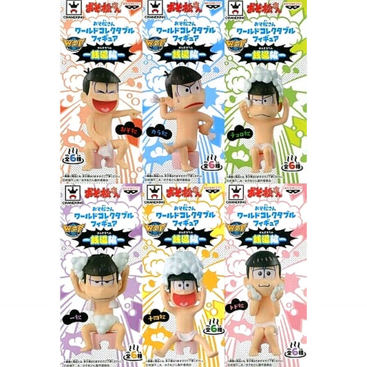 Mr. Osomatsu Karamatsu & Others All 6 Types Set World Collectable Figure Sentou-hen [USED]
