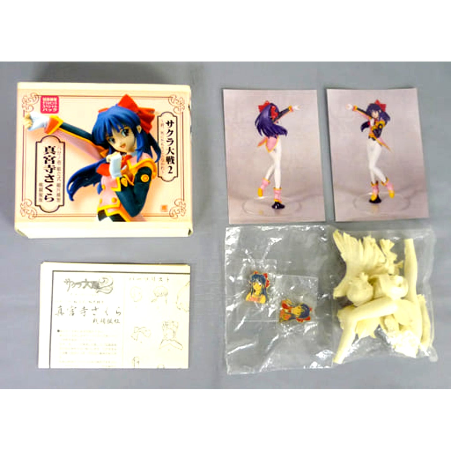 Sakura Shinguji Battle Suit Version Sakura Wars 2 Resin Cast Kit 1/8 Scale [USED]