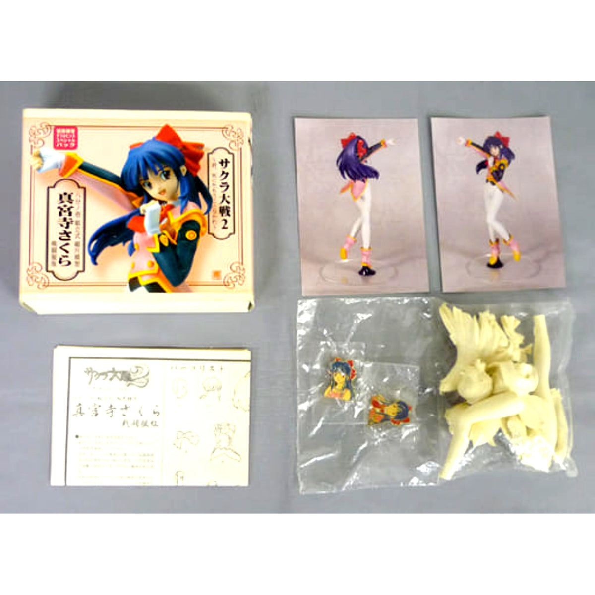 Sakura Shinguji Battle Suit Version Sakura Wars 2 Resin Cast Kit 1/8 Scale [USED]