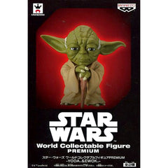Yoda Star Wars World Collectable Figure PREMIUM YODA&EWORK [USED]