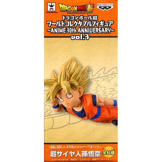 Dragon Ball Super Super Saiyan Son Goku World Collectable Figure ANIME 30th ANNIVERSARY Vol.3 [USED]