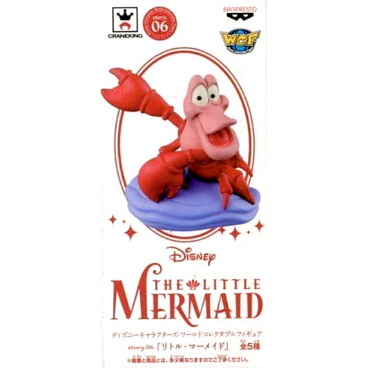 The Little Mermaid Sebastian World Collectable Figure story.06 [USED]