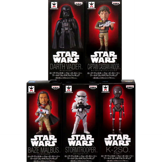 Rogue One/Star Wars Story Darth Vader & Others All 5 Types Set World Collectable Figure [USED]