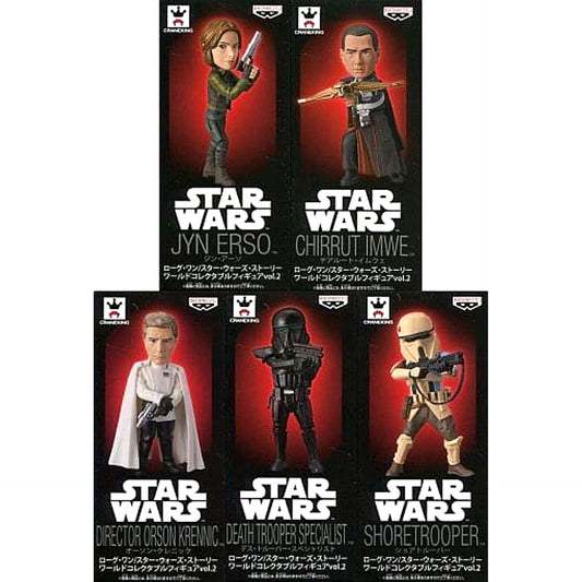 Rogue One: A Star Wars Story World Collectable Figure Vol.2 Set of 5 [USED]