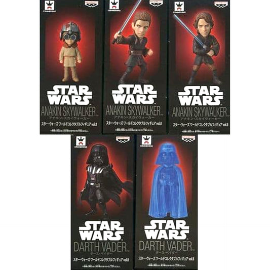 Star Wars World Collectable Figure Vol.8 Set of 5 [USED]