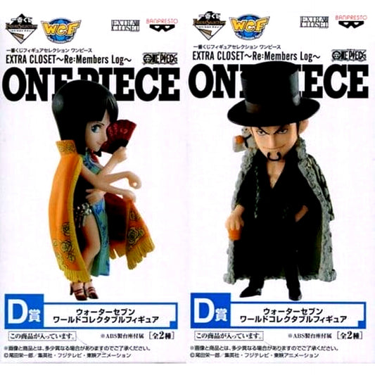 Nico Robin & Others One Piece All 2 Types Set Ichiban Kuji Figure Selection Extra Closet Re: Members Log World Collectable Figure Water Seven Prize D [USED]