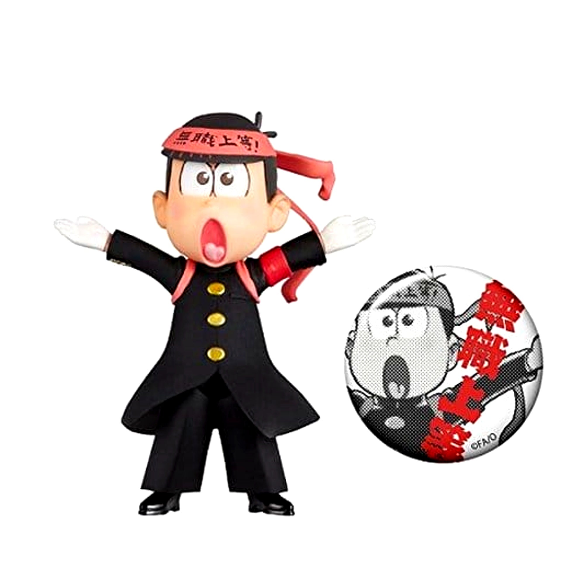 Mr. Osomatsu Osomatsu Black Run Ver. World Collectable Figure Osumatsu [USED]