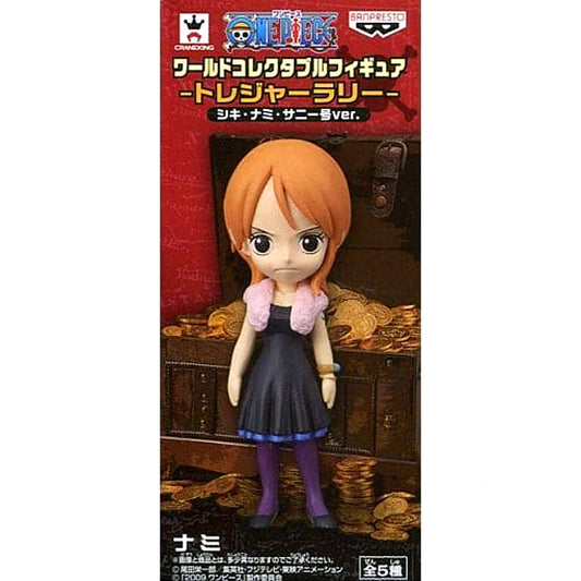 Nami One Piece World Collectable Figure Treasure Rally Shiki Nami Sunny Ver. [USED]