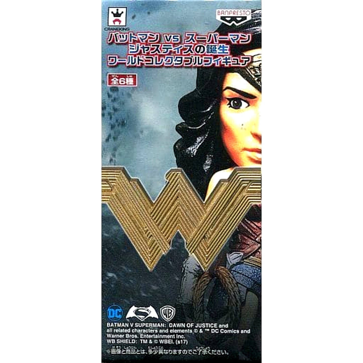 Batman v Superman: Dawn of Justice Wonder Woman Logo World Collectable Figure [USED]
