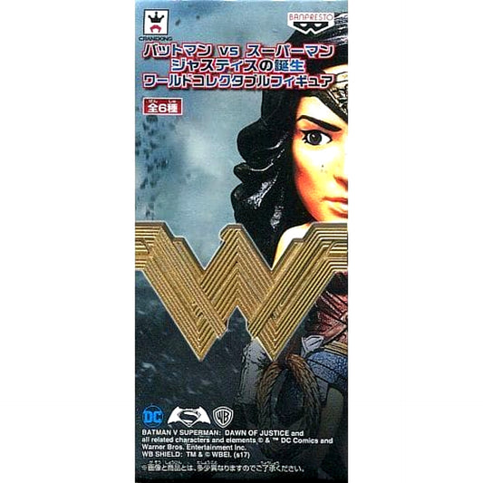 Batman v Superman: Dawn of Justice Wonder Woman Logo World Collectable Figure [USED]