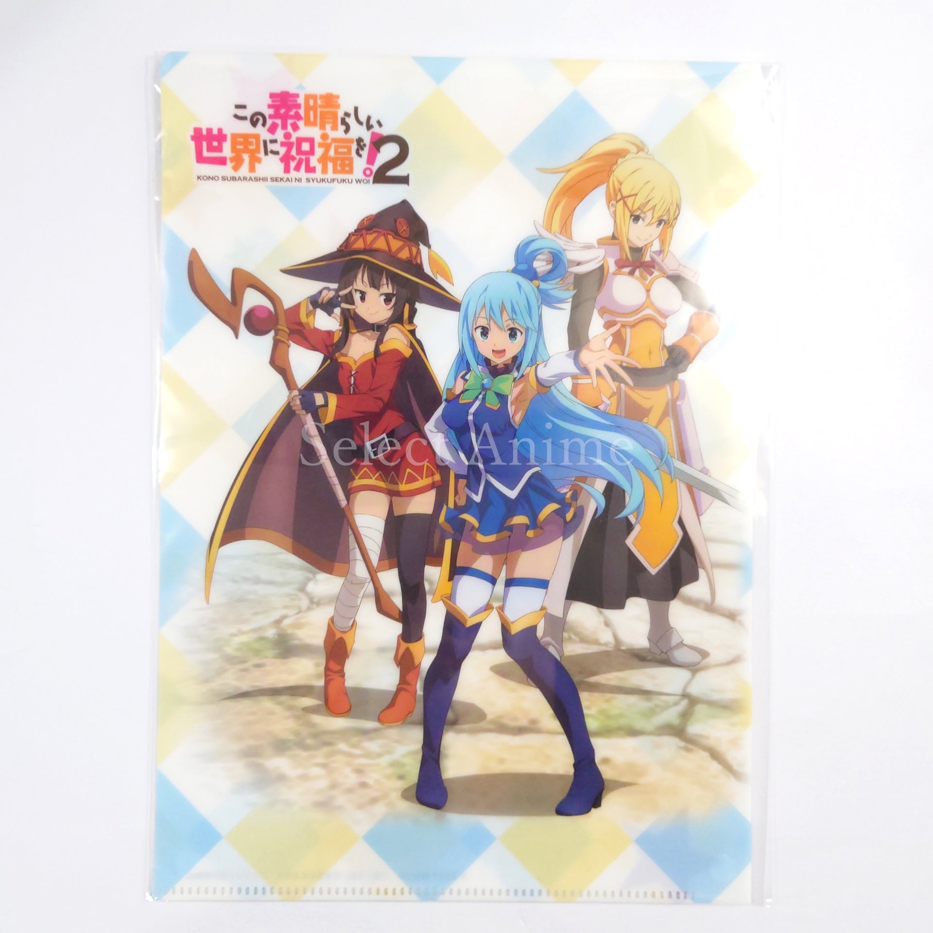 Chara Portraits Aqua & Darkness & Megumin 3 Body Set KonoSuba: God's Blessing on this Wonderful World! 2 ABS & PVC Painted Finished Product Figure [USED]