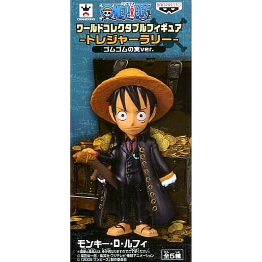 Monkey D. Luffy Strong World Ver. One Piece World Collectable Figure Treasure Rally Gum Gum Fruit Ver. Taito Limited [USED]