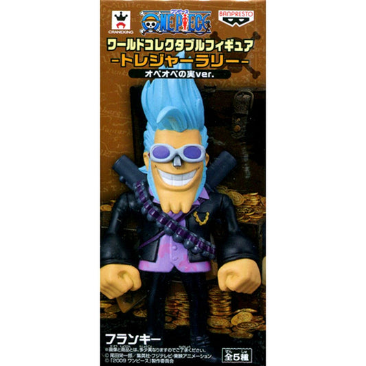 Franky One Piece World Collectable Figure Strong World Ver. Treasure Rally Op-Op Fruit Ver. SEGA Limited [USED]