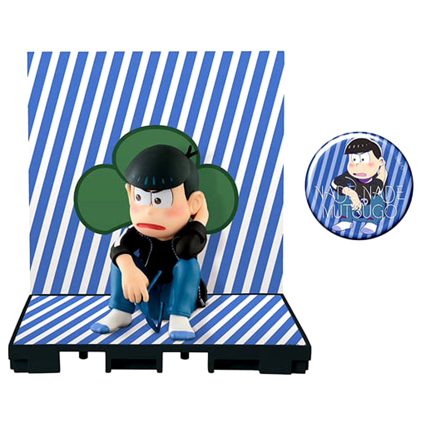 Mr. Osomatsu Karamatsu Black Jersey Ver. World Collectable Figure Nadenade Mutsugo Vol.1 [USED]