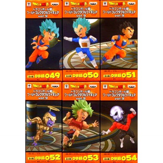 Son Goku & Others Dragon Ball Super All 6 Types Set World Collectable Figure Vol.9 [USED]
