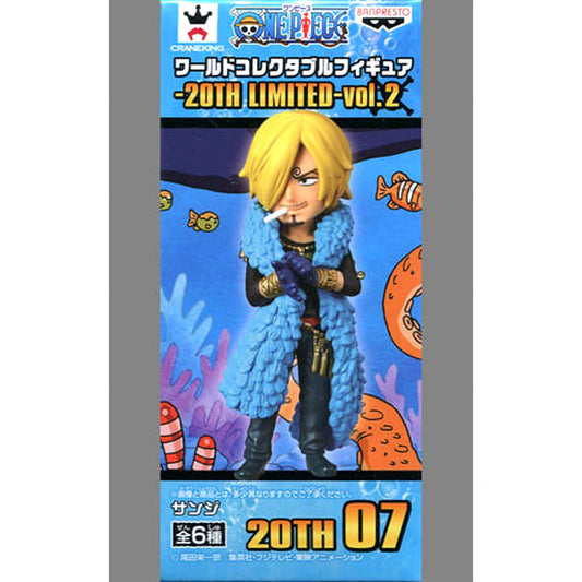 Sanji One Piece World Collectable Figure 20th Limited Vol.2 [USED]