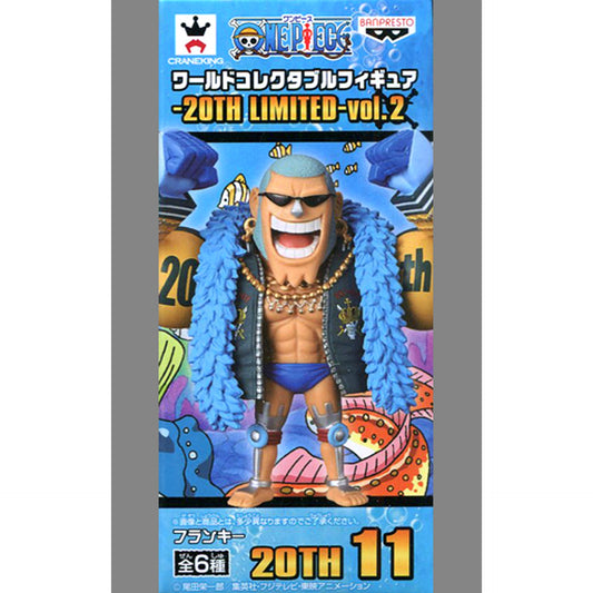 Franky One Piece World Collectible Figure 20th Limited Vol.2 [USED]