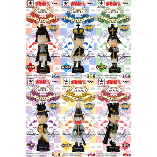 Mr. Osomatsu World Collectable Figure Chessmatsu Complete Set of 6 Types [USED]