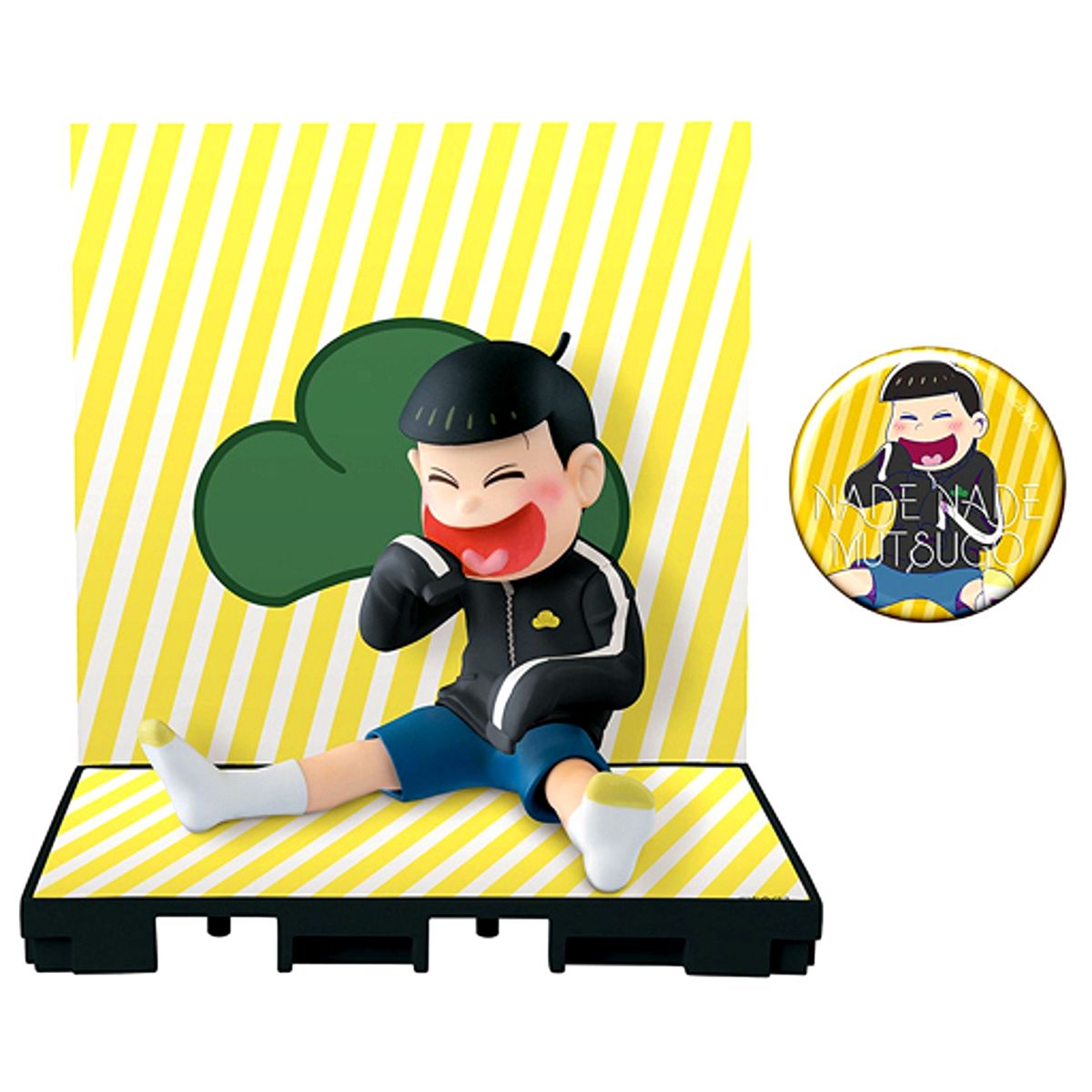 Jyushimatsu Matsuno Black Jersey Ver. Mr. Osomatsu World Collectable Figure Nadenade Sextuplets Vol.3 [USED]