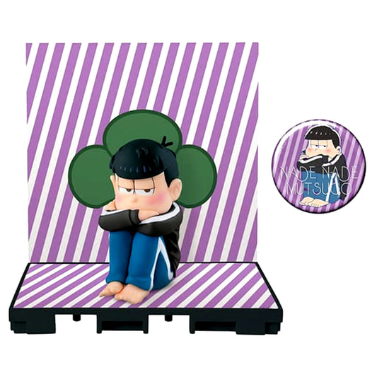 Mr. Osomatsu Ichimatsu Black Jersey Ver. World Collectable Figure Nadenade Mutsugo Vol.2 [USED]