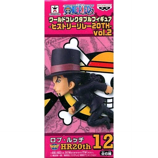 Rob Lucci One Piece World Collectable Figure History Relay 20th Vol.2 [USED]