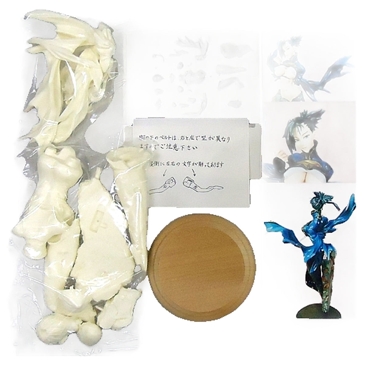 Sei Burst Angel Resin Cast Kit [USED]