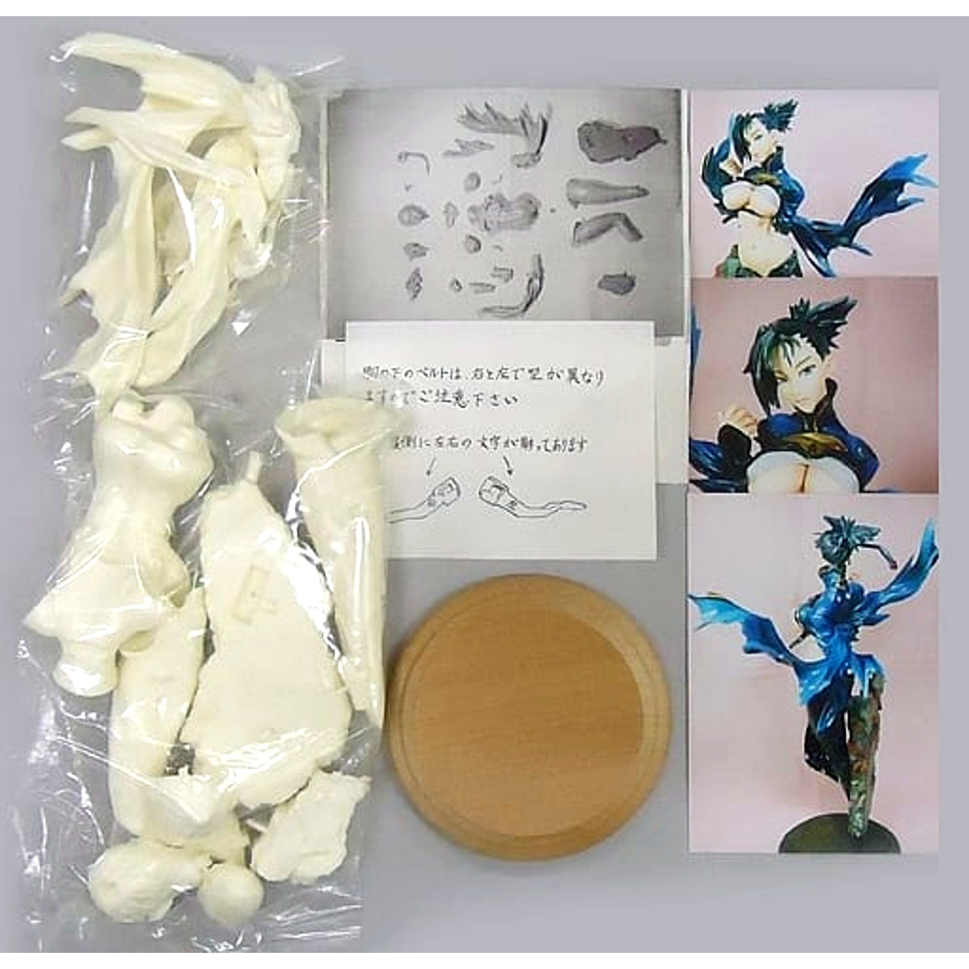 Sei Burst Angel Resin Cast Kit [USED]