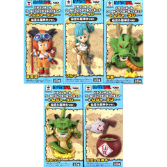 Set of 5 Dragon Ball World Collectible Figure Treasure Rally Senzu Bean & Super Divine Water Ver. Taito Limited [USED]
