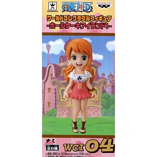 Nami One Piece World Collectable Figure Whole Cake Island 1 [USED]