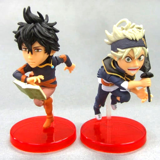 Black Clover Yuno Asta World Collectable Figure Jump 50th Anniversary: Exclusive Service for All Applicants [USED]