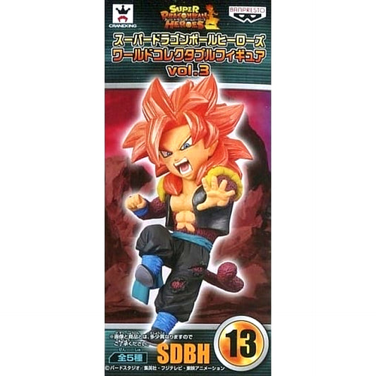 Super Dragon Ball Heroes Xeno Gogeta Super Saiyan 4 World Collectable Figure Vol.3 [USED]
