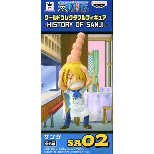 Sanji Bump One Piece World Collectable Figure HISTORY OF SANJI [USED]