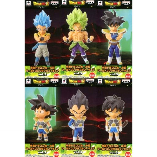 Dragon Ball Super: Broly World Collectable Figure Vol.3 Complete Set of 6 Types [USED]
