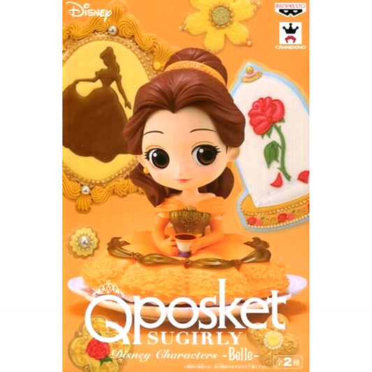 Belle Disney Q posket SUGIRLY Disney Characters Figure [USED]